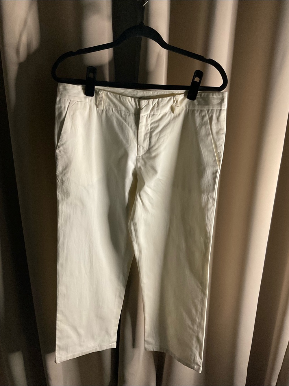 Miu Miu Cream Tailored Chinos